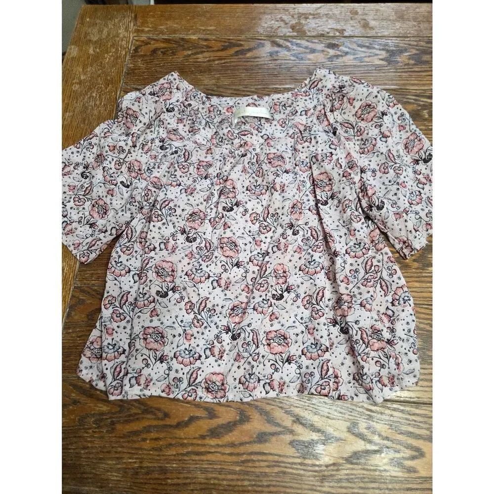 Natalie Martin blouse in heirloom rose top sz Medium